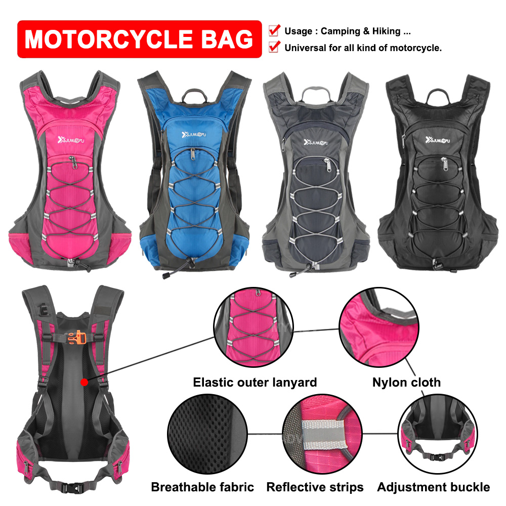 Cycling Journey - รถจักรยานยนต์กระเป๋าเป้สะพายหลังกระเป๋าเดินทาง Rucksack Camping ปีนเขาเดินป่าขี่จักรยานกระเป๋าสําหรับผู้ชายผู้หญิงกีฬากลางแจ้งน้ํากระเป๋ากระเป๋าเป้สะพายหลัง