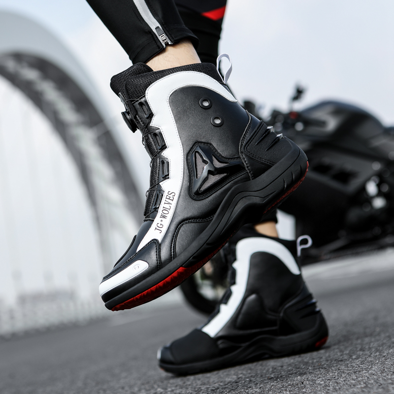 Cycling Commute Shoes - รองเท้ามอเตอร์ไซค์สำหรับกิจกรรมกลางแจ้ง ปั่นจักรยาน ขับขี่มอเตอร์ไซค์ กันน้ำ เหมาะสำหรับการเดินทาง ขับขี่ออฟโรด