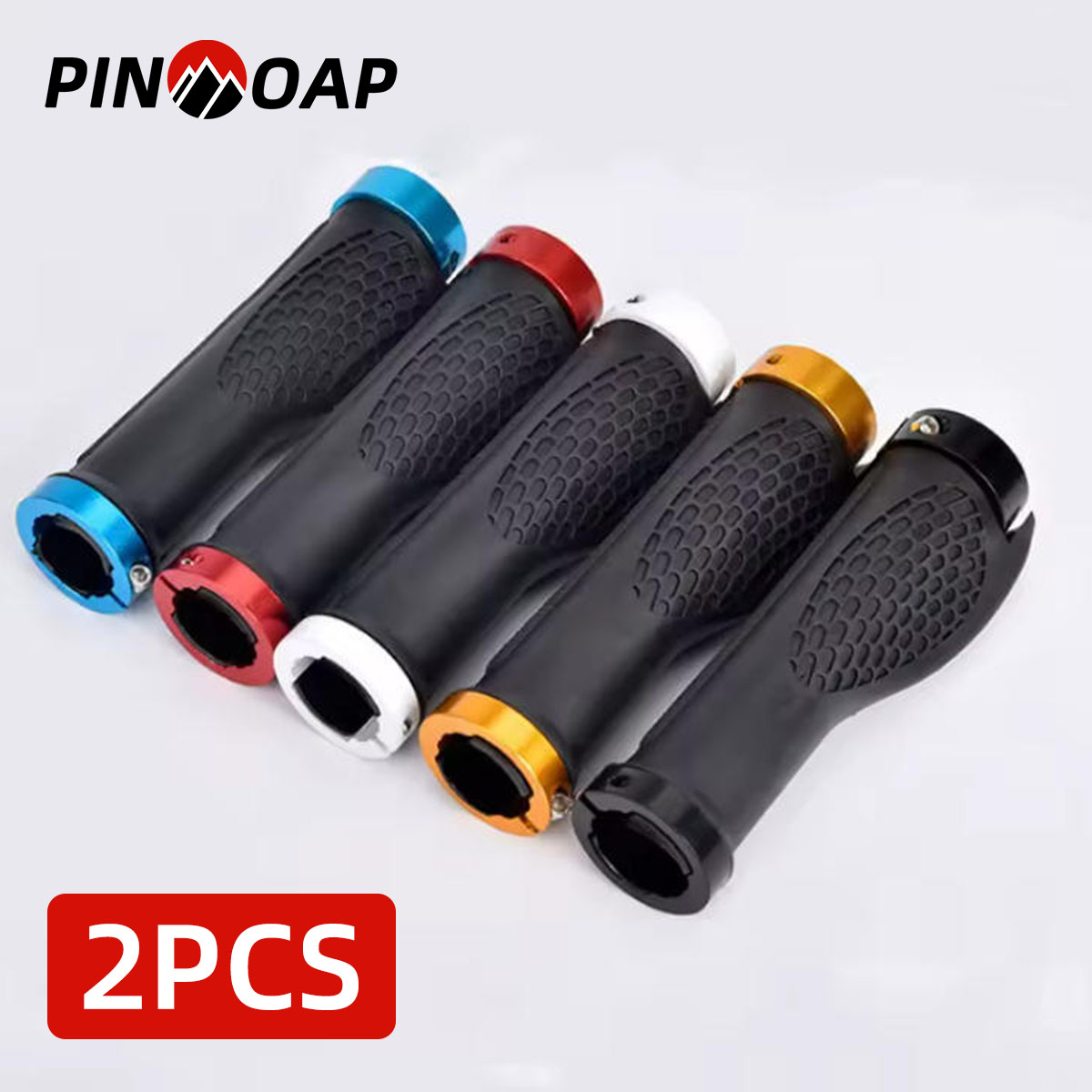 Bell Handlebar Ring - PINMOAP 2 ชิ้น ปลอกแฮนด์จักรยานพร้อมวงแหวนล็อคอะลูมิเนียม หนาขึ้น ขยายกว้างขึ้น
