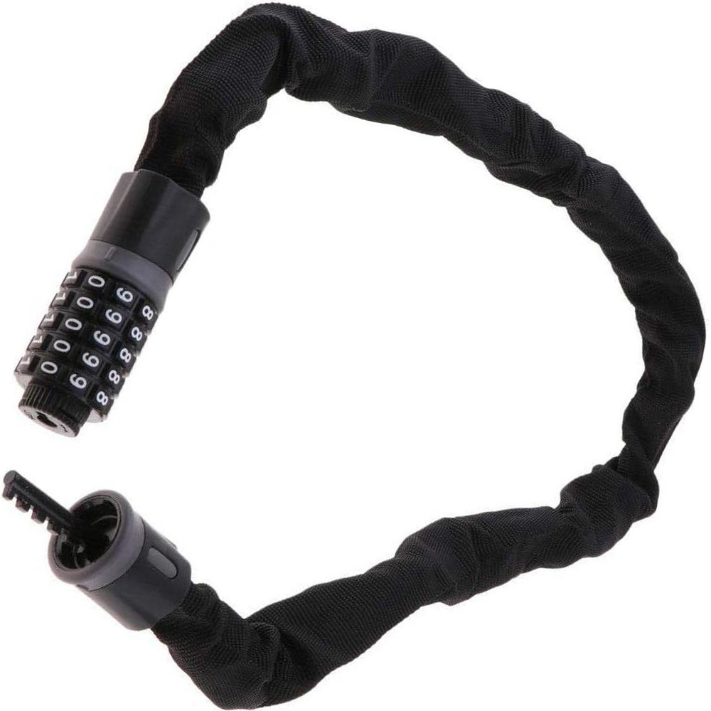 Chain Lock Combination - กุญแจล็อคโซ่จักรยานแบบรหัส 5 หลัก สำหรับมอเตอร์ไซค์และยานพาหนะ