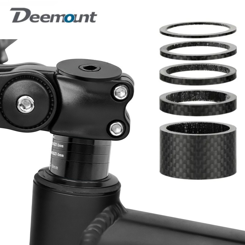 Bell Handlebar Ring - จักรยานคาร์บอนไฟเบอร์ Spacers สําหรับ 1-1/8 