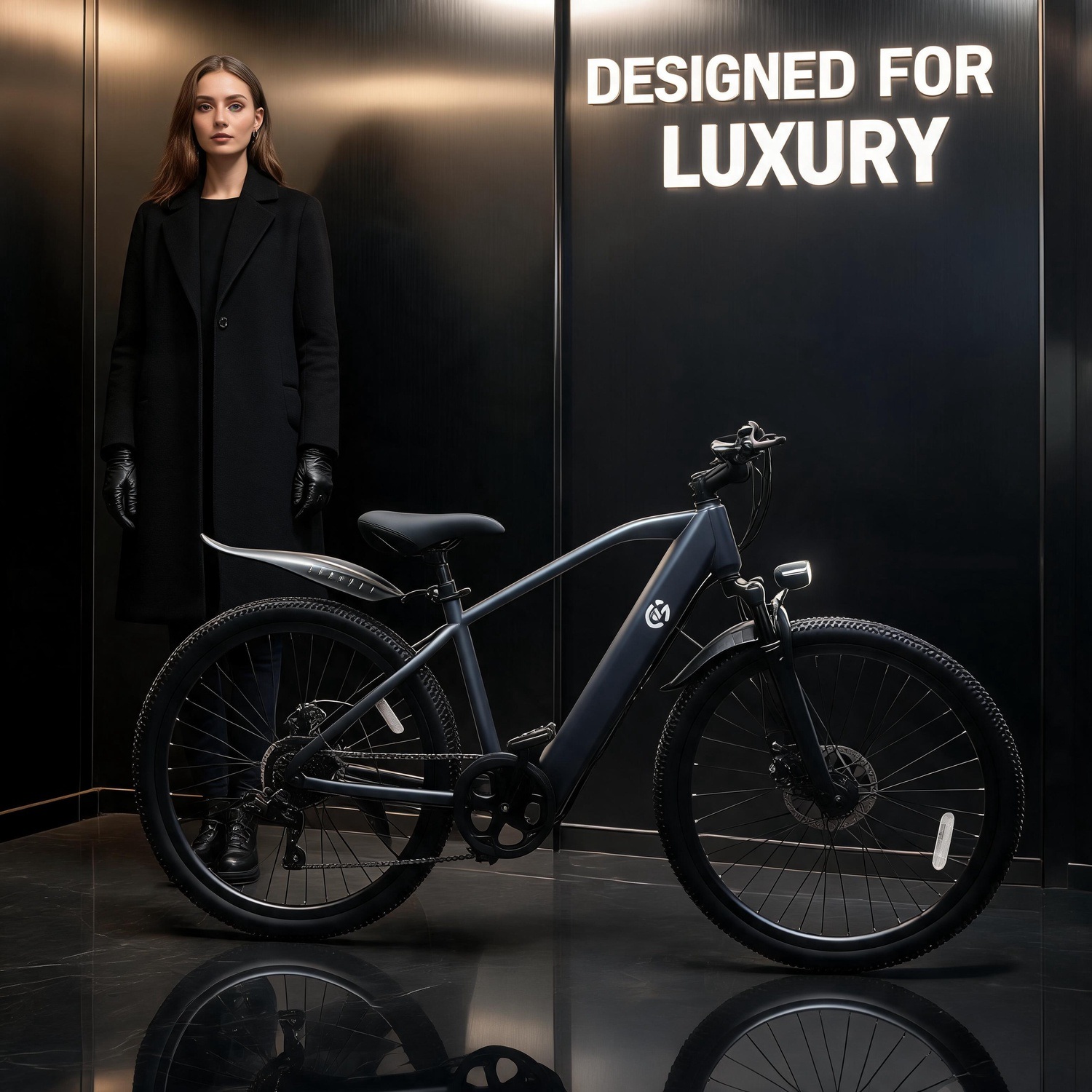 Commuter Bike Lock - จักรยานไฟฟ้าสำหรับครอบครัวในช่วงคริสต์มาส, มอเตอร์ 500 วัตต์, ล้อขนาด 26
