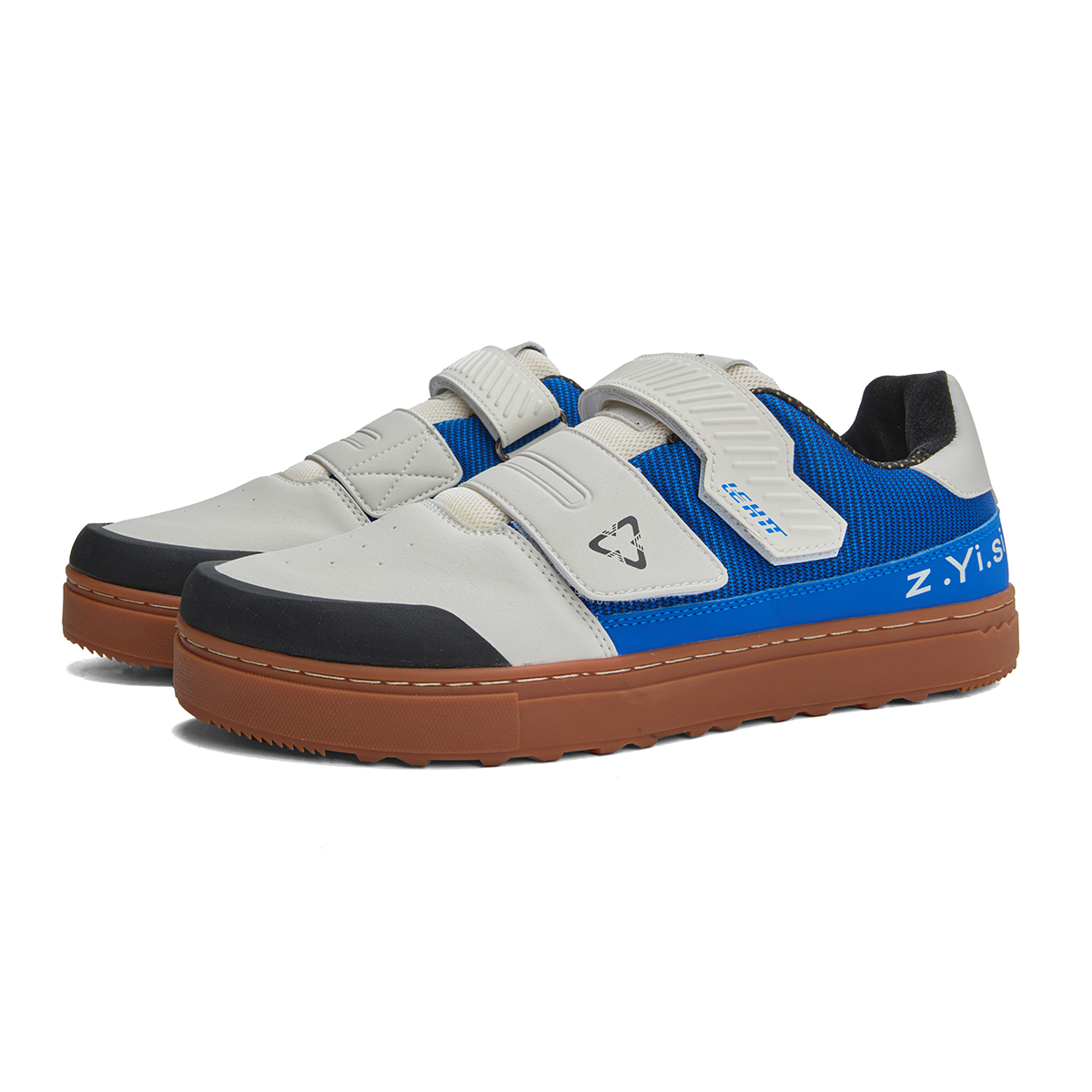 Cycling Commute Shoes - รองเท้าปั่นจักรยานผู้ชายแบบไม่ต้องผูกเชือก สำหรับปั่นจักรยานในร่ม เดินในเมือง กันลื่น ปิดแบบผูกเชือก รองเท้าปั่นจักรยานและสเก็ต