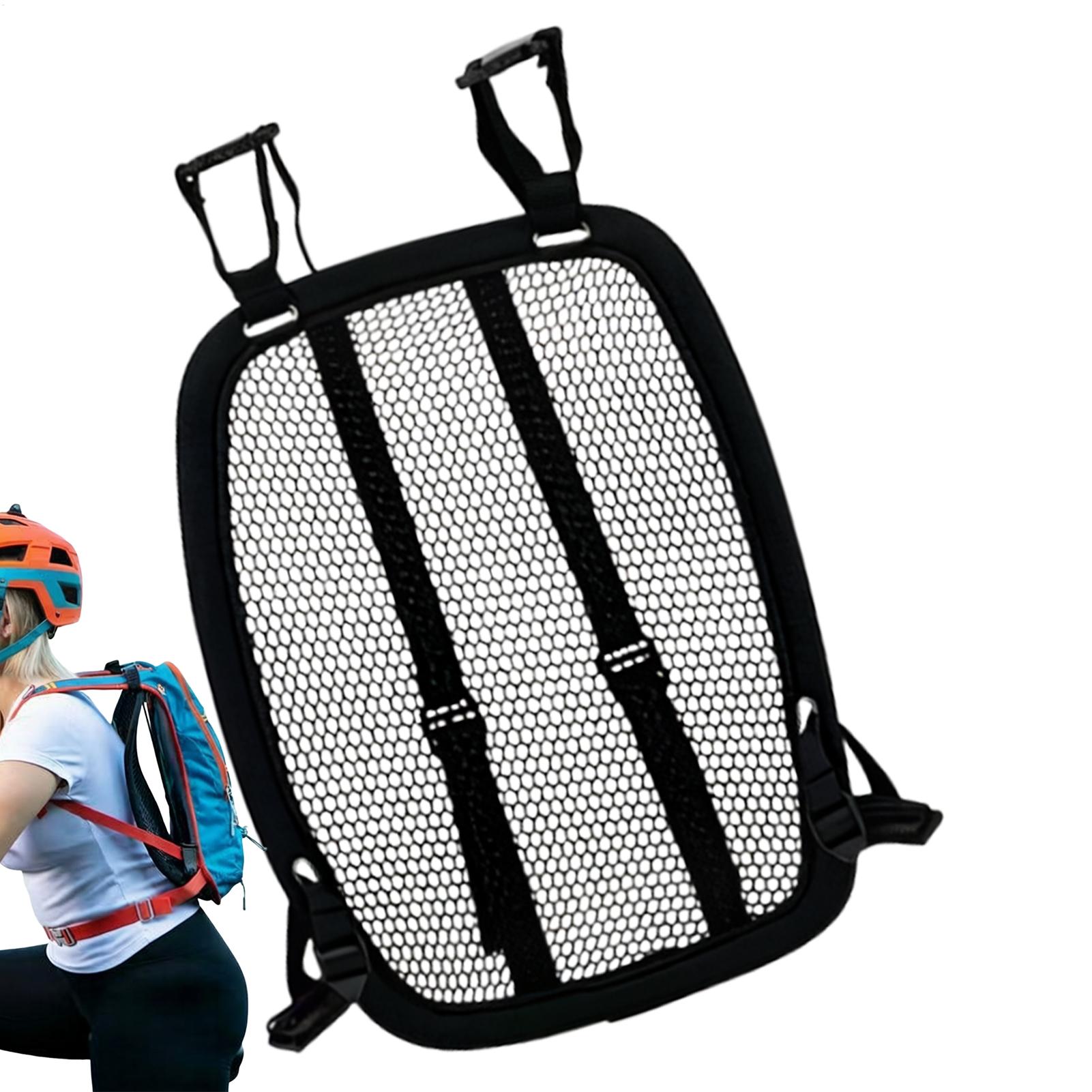 Cycling Commuter Backpack - แผ่นรองหลังกระเป๋าเป้สะพายหลังแบบ Ergonomic ระบายอากาศได้ดี ปรับระดับการไหลเวียนของอากาศได้ แผ่นตาข่ายระบายความร้อน สำหรับการเดินป่า