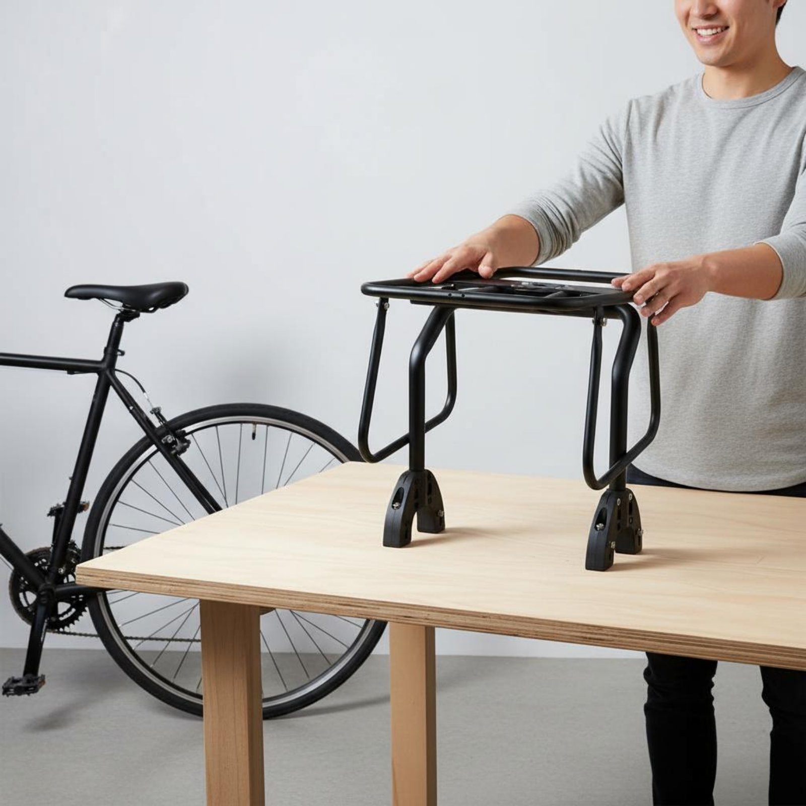 แร็คจักรยานแบบปลดเร็ว ติดตั้งง - Cycling Commute บทวิจารณ์และราคา