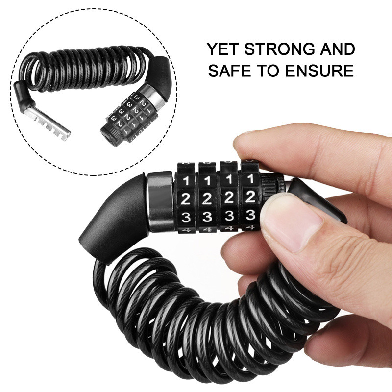 D1 สายล็อคกันขโมยสำหรับมอเตอร์ - Chain Lock Combination บทวิจารณ์และราคา