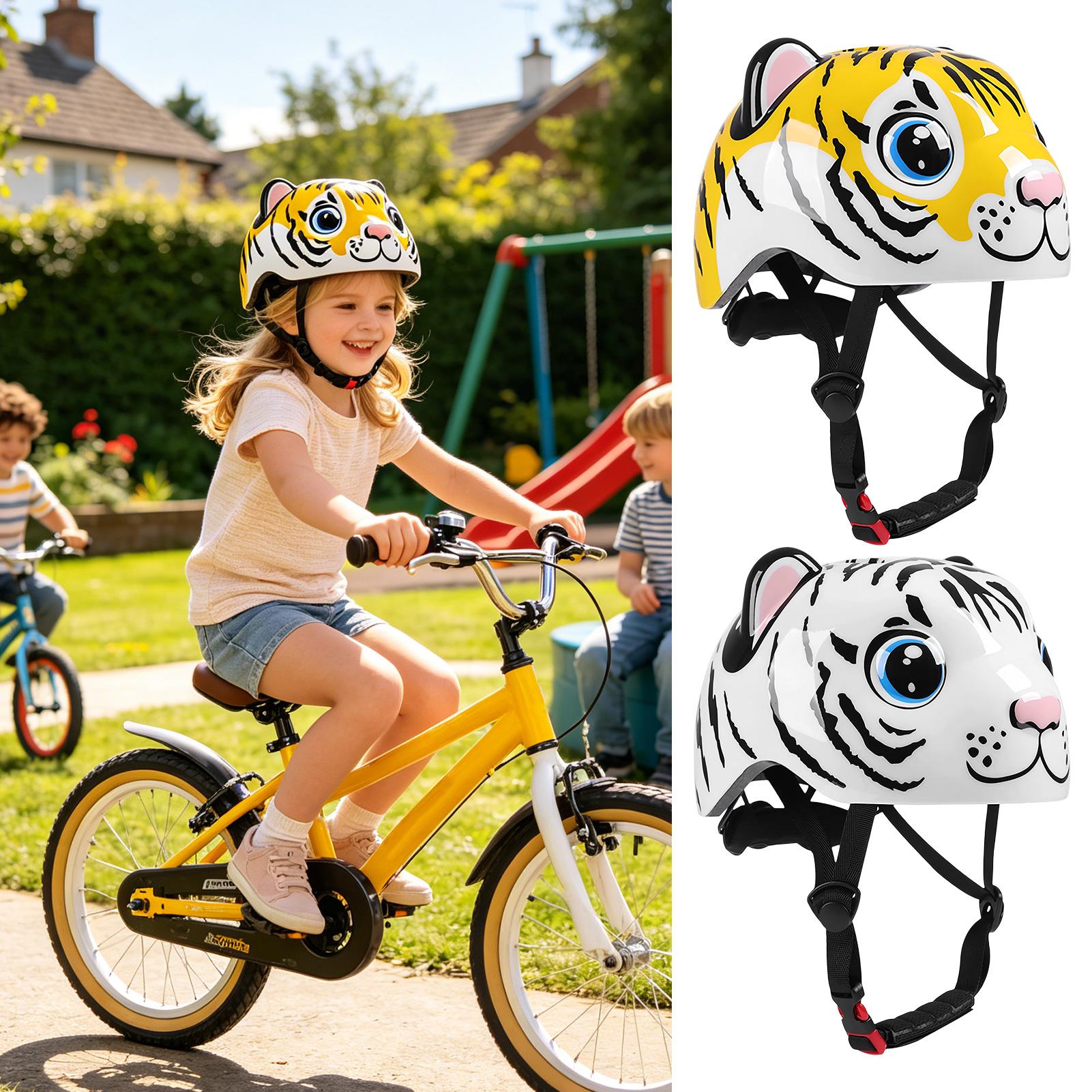 หมวกกันน็อคสำหรับเด็กลายเสือ ห - Commute Cycling Helmet บทวิจารณ์และราคา