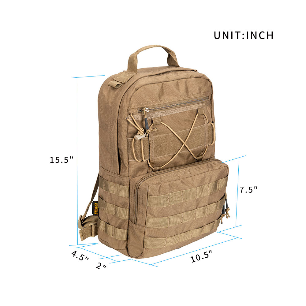 กระเป๋าเป้สะพายหลังแบบยุทธวิธี - Cycling Commuter Backpack บทวิจารณ์และราคา
