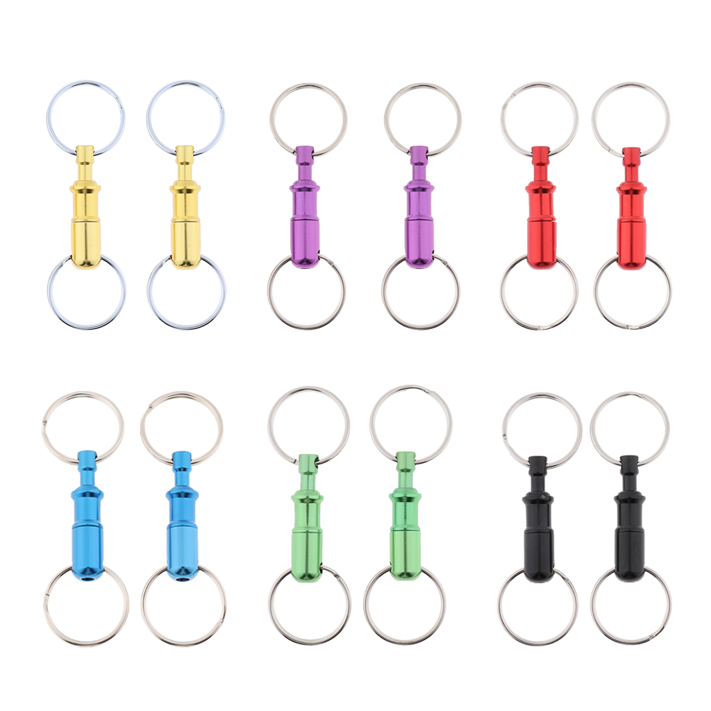 10Pcs Dual ที่ถอดออกได้พวงกุญแ - Chain Lock Combination บทวิจารณ์และราคา