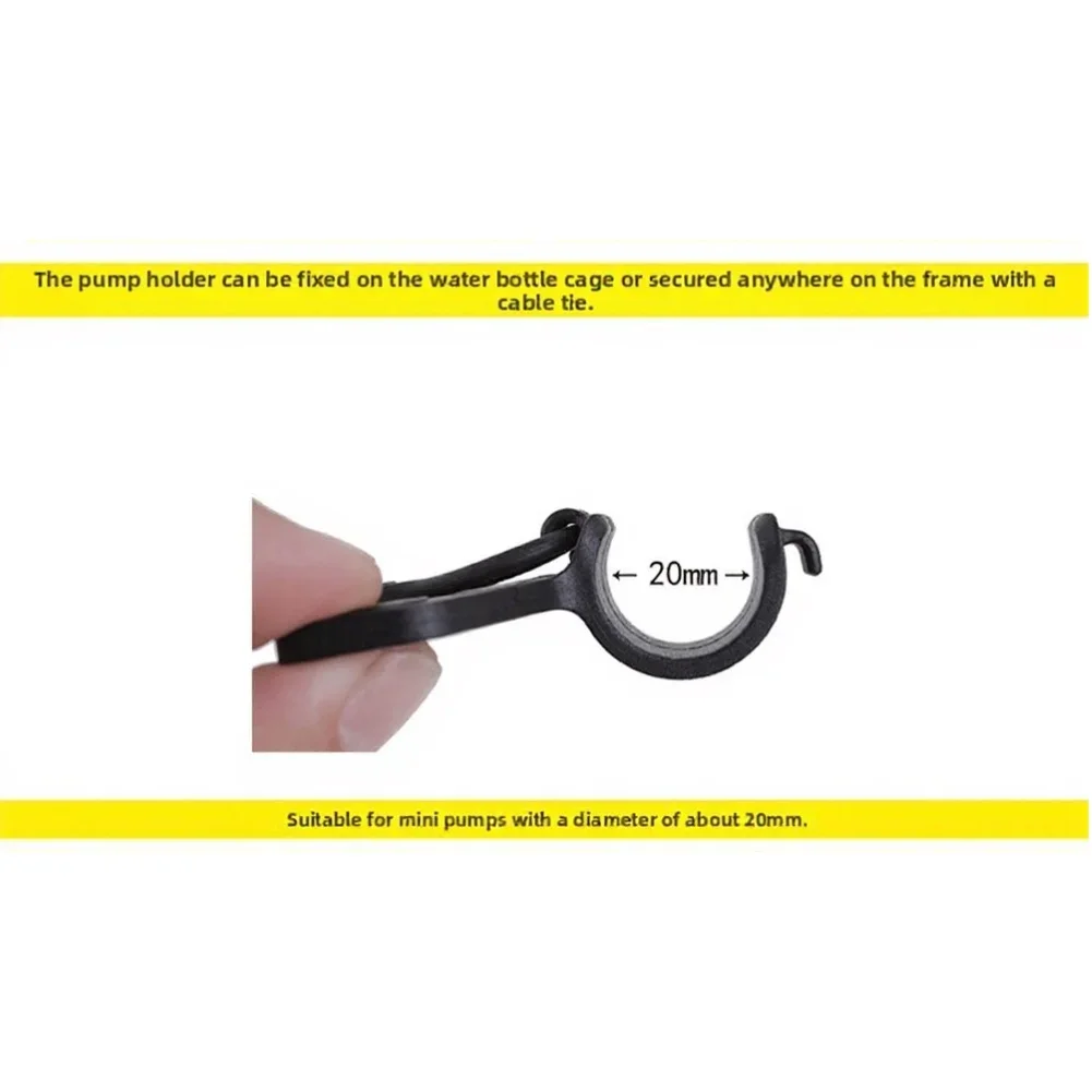 ที่ยึดปั๊มจักรยานแบบพกพา 2 ชิ้ - Bike Pump Frame Mount บทวิจารณ์และราคา