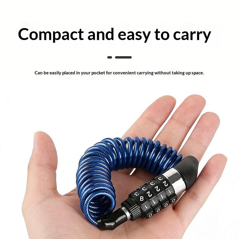 สายล็อคกันขโมยสำหรับมอเตอร์ไซค - Chain Lock Combination บทวิจารณ์และราคา