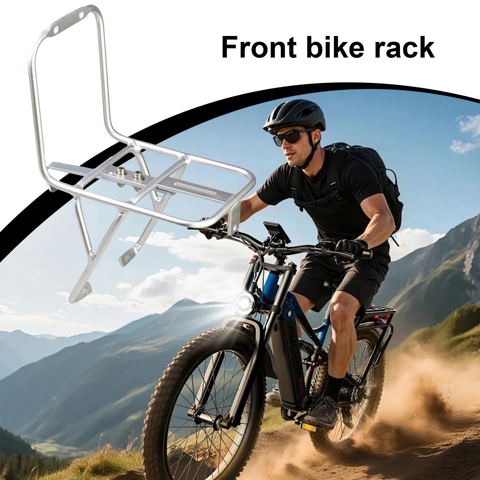 แร็คจักรยานด้านหน้า อลูมิเนียม - Cycling Commute บทวิจารณ์และราคา