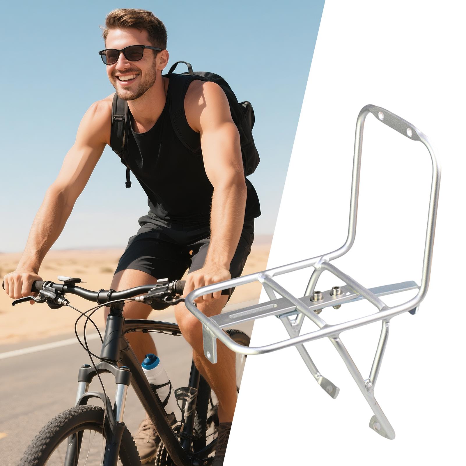 แร็คจักรยานด้านหน้า อลูมิเนียม - Cycling Commute บทวิจารณ์และราคา