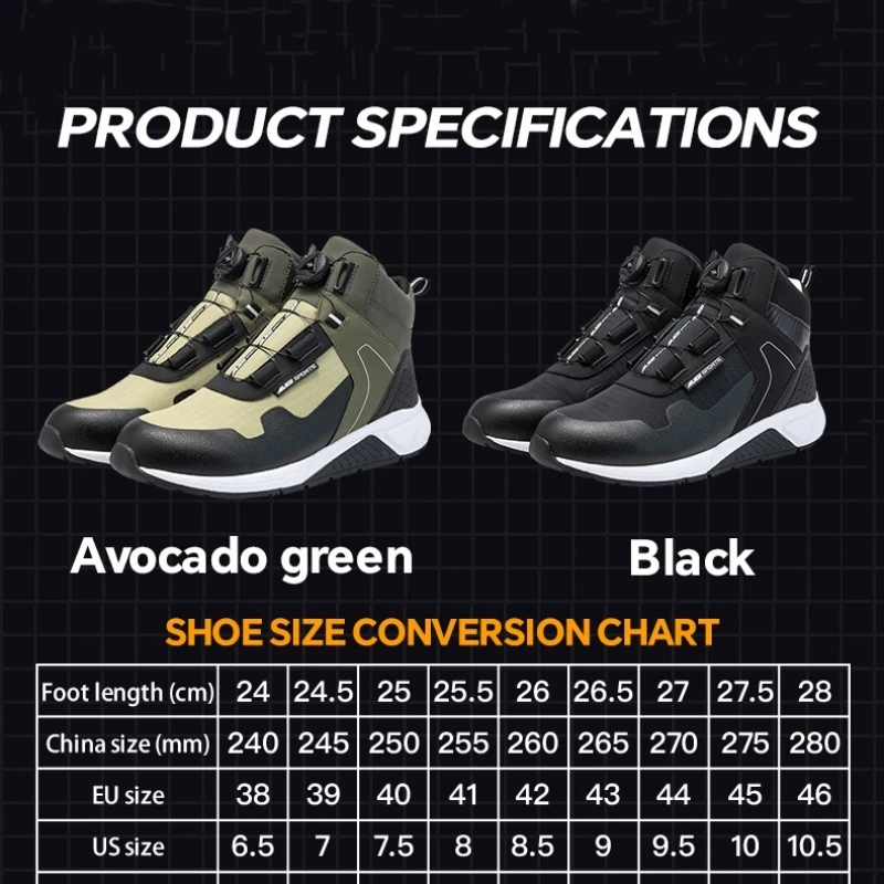 รองเท้าบูทขี่มอเตอร์ไซค์ AUGI  - Cycling Commute Shoes บทวิจารณ์และราคา