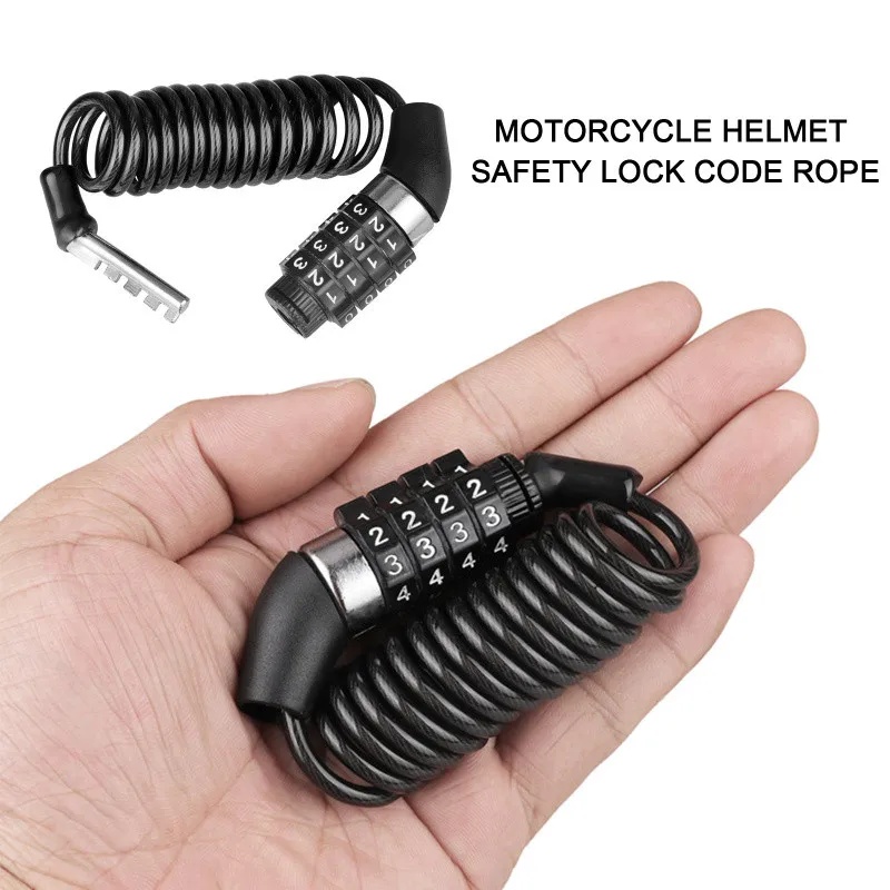 สายล็อคกันขโมยสำหรับมอเตอร์ไซค - Chain Lock Combination บทวิจารณ์และราคา