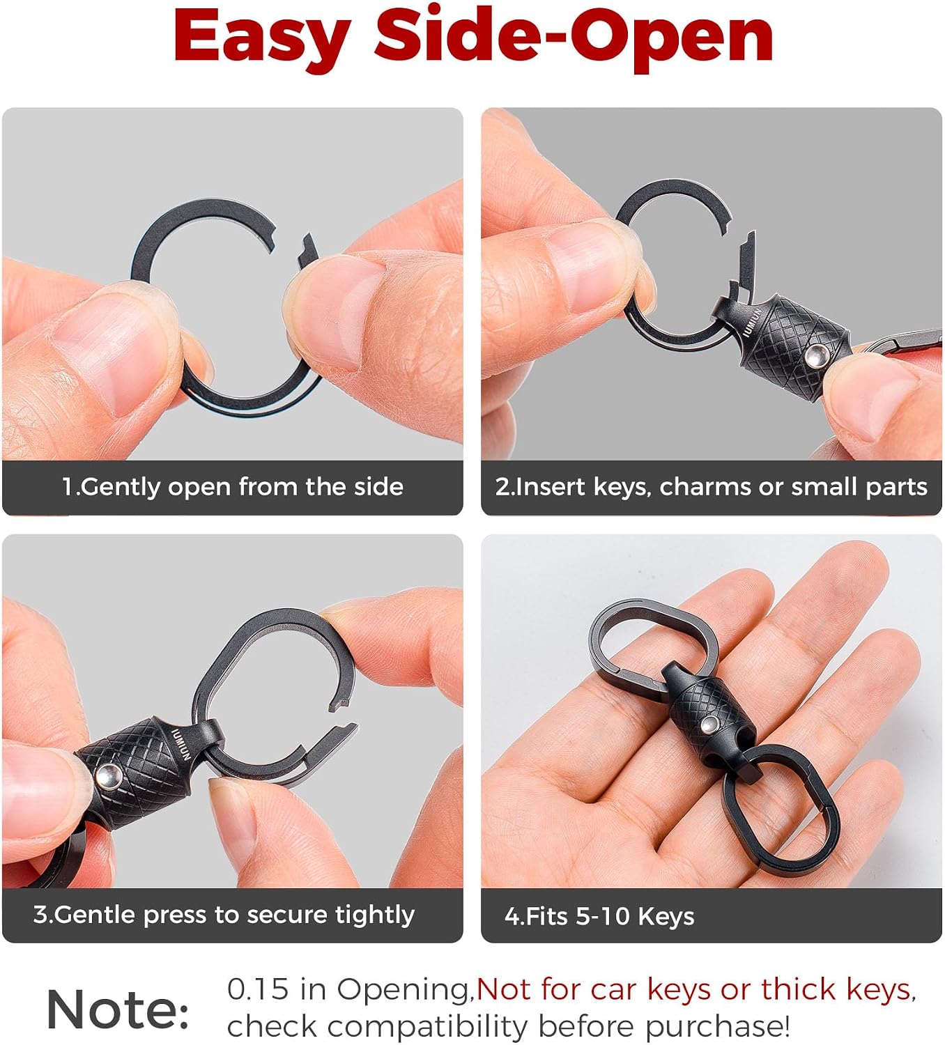 พวงกุญแจแม่เหล็กแบบปลดเร็วพร้อ - Chain Lock Combination บทวิจารณ์และราคา
