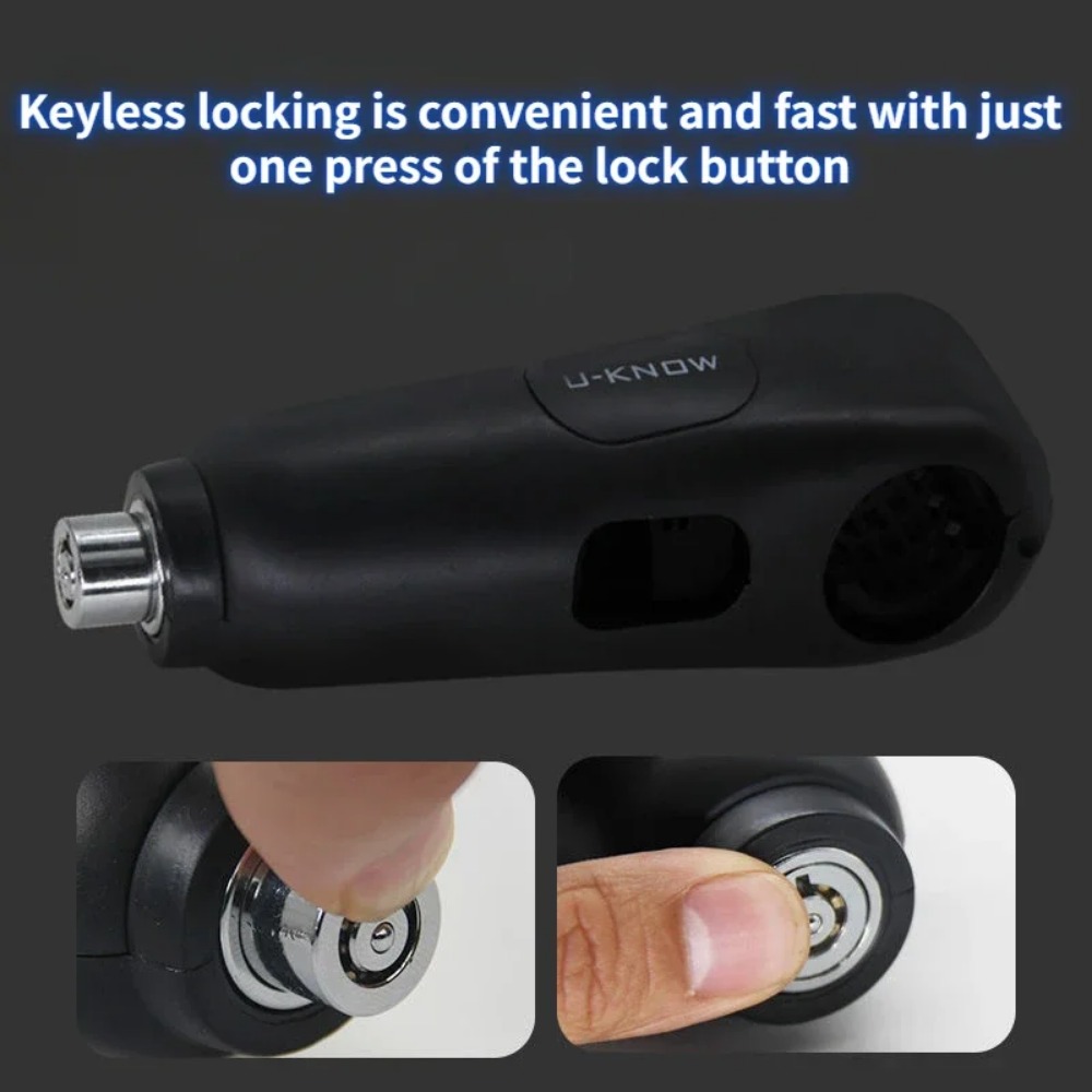 ล็อคแฮนด์มอเตอร์ไซค์พร้อมสัญญา - Commuter Bike Lock บทวิจารณ์และราคา
