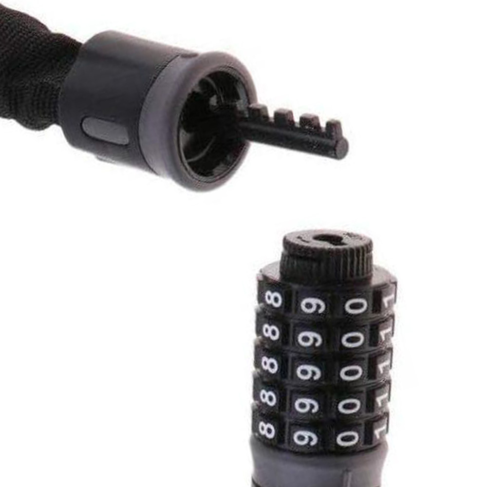 กุญแจล็อคโซ่จักรยานแบบรหัส 5 ห - Chain Lock Combination บทวิจารณ์และราคา