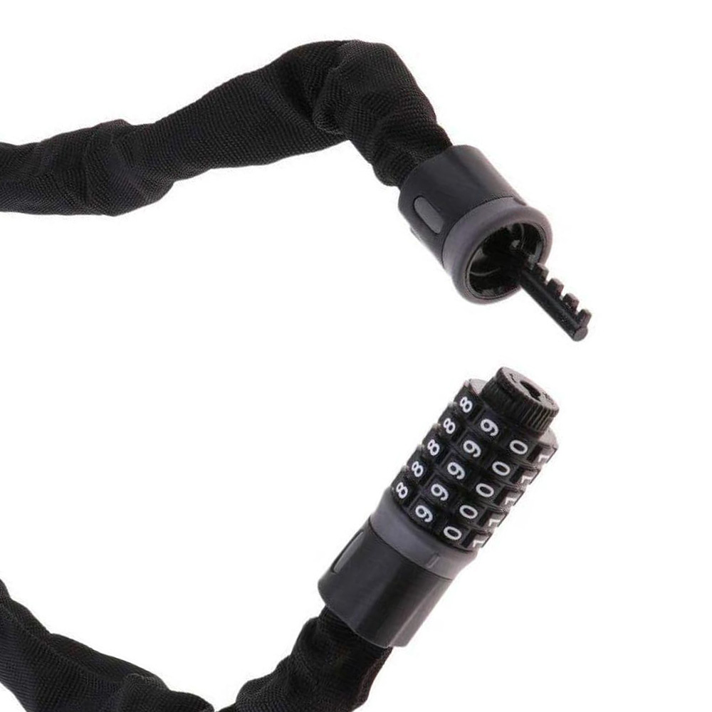 กุญแจล็อคโซ่จักรยานแบบรหัส 5 ห - Chain Lock Combination บทวิจารณ์และราคา