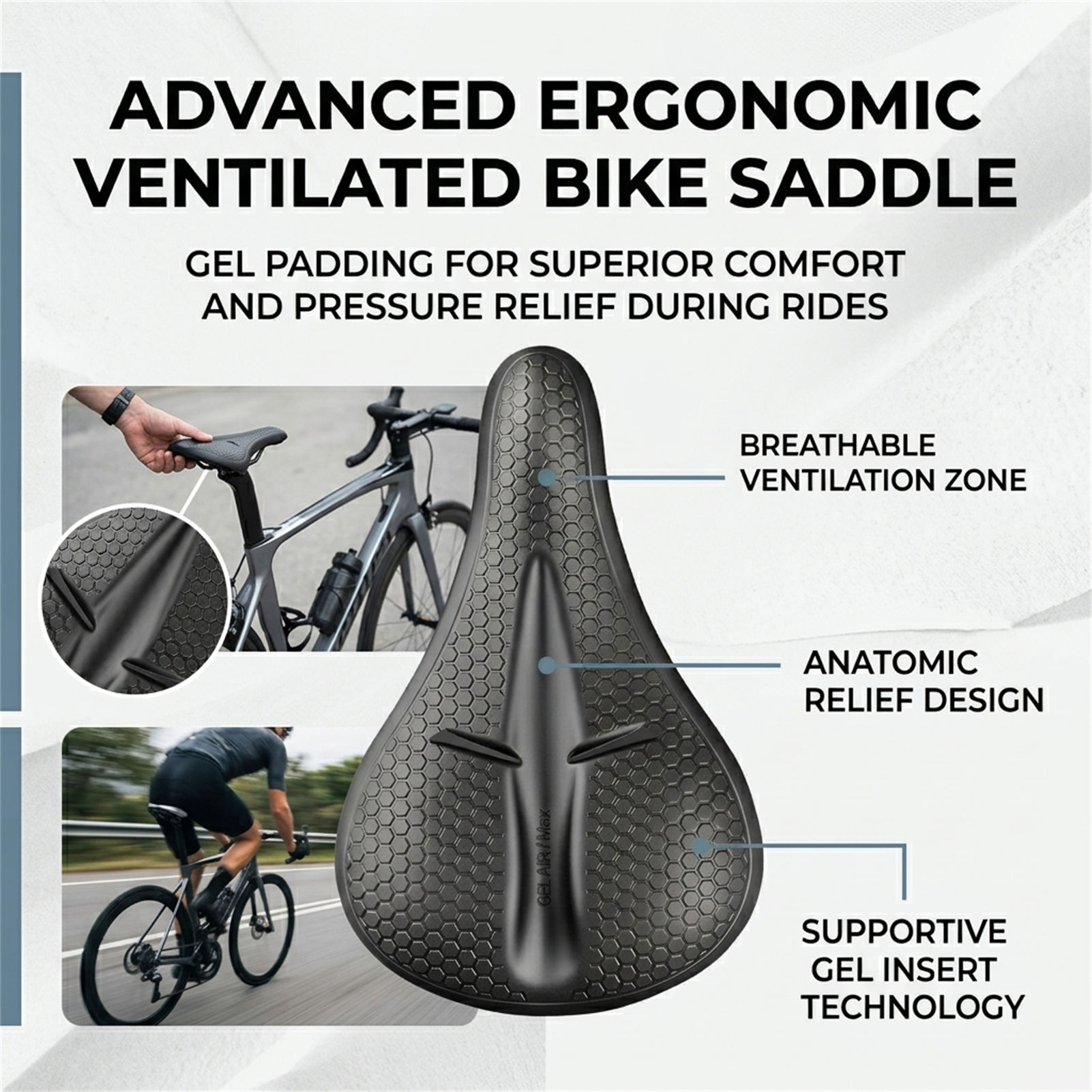 ฝาครอบที่นั่งจักรยานซิลิโคนหนา - Cycling Commute บทวิจารณ์และราคา