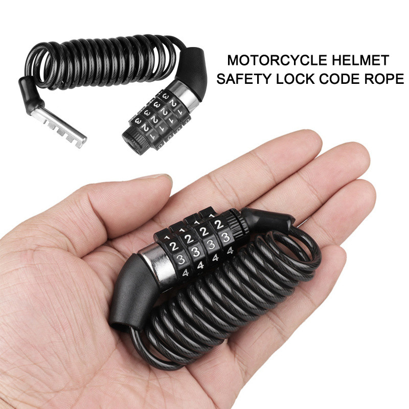 สายล็อคกันขโมยสำหรับมอเตอร์ไซค - Chain Lock Combination บทวิจารณ์และราคา