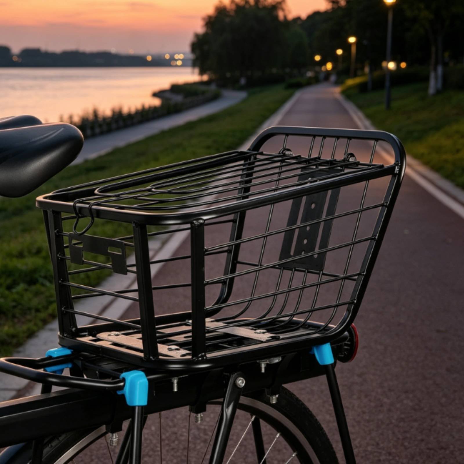 ตะกร้าจักรยานแบบพับได้ ตะกร้าห - Cycling Commute บทวิจารณ์และราคา