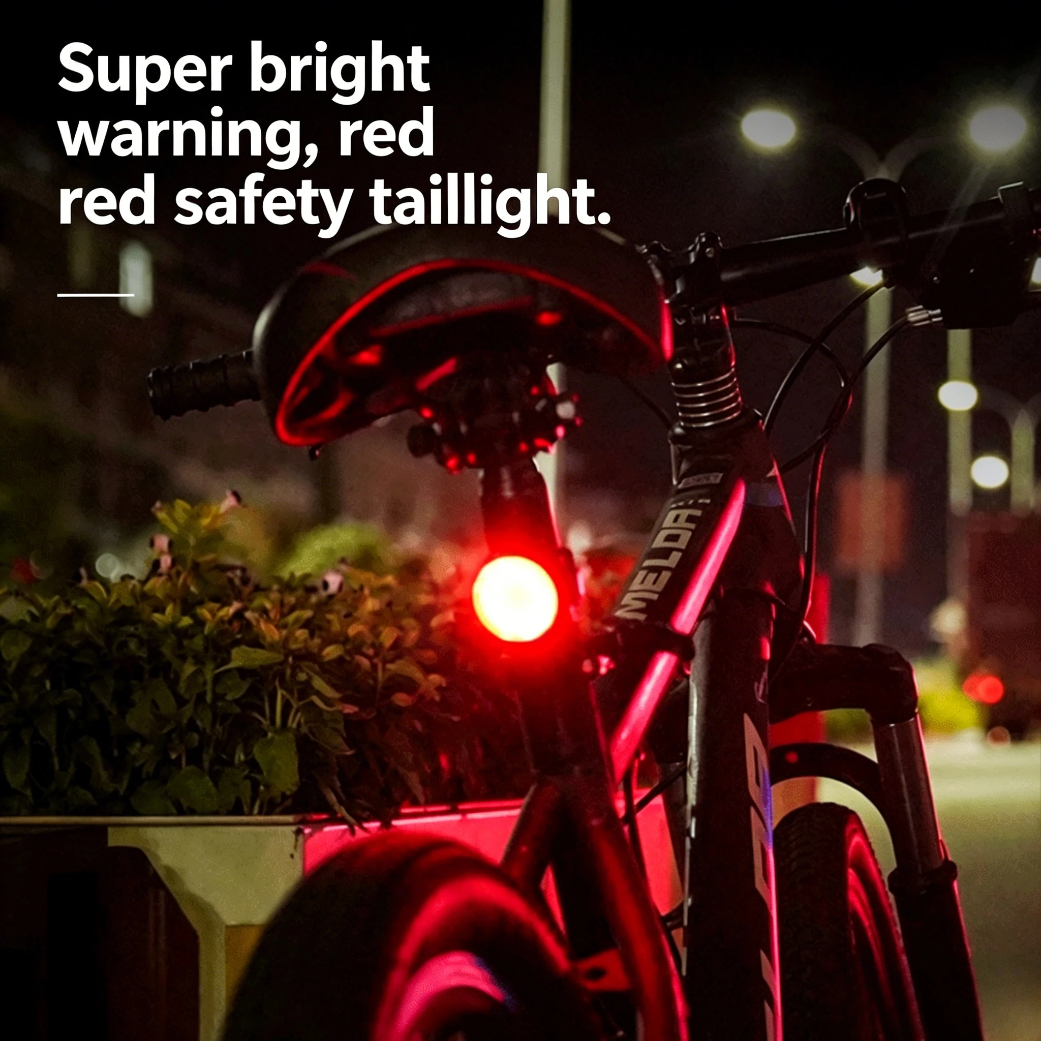 ชุดไฟจักรยาน LED กันน้ำแบบชาร์ - Bike Light Front Rear บทวิจารณ์และราคา